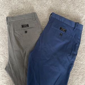 Banana Republic Slim Fit Rapid Movement Chinos 33x32